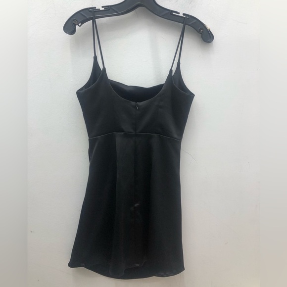 ZARA Satin Effect Mini Dress - Picture 6 of 13